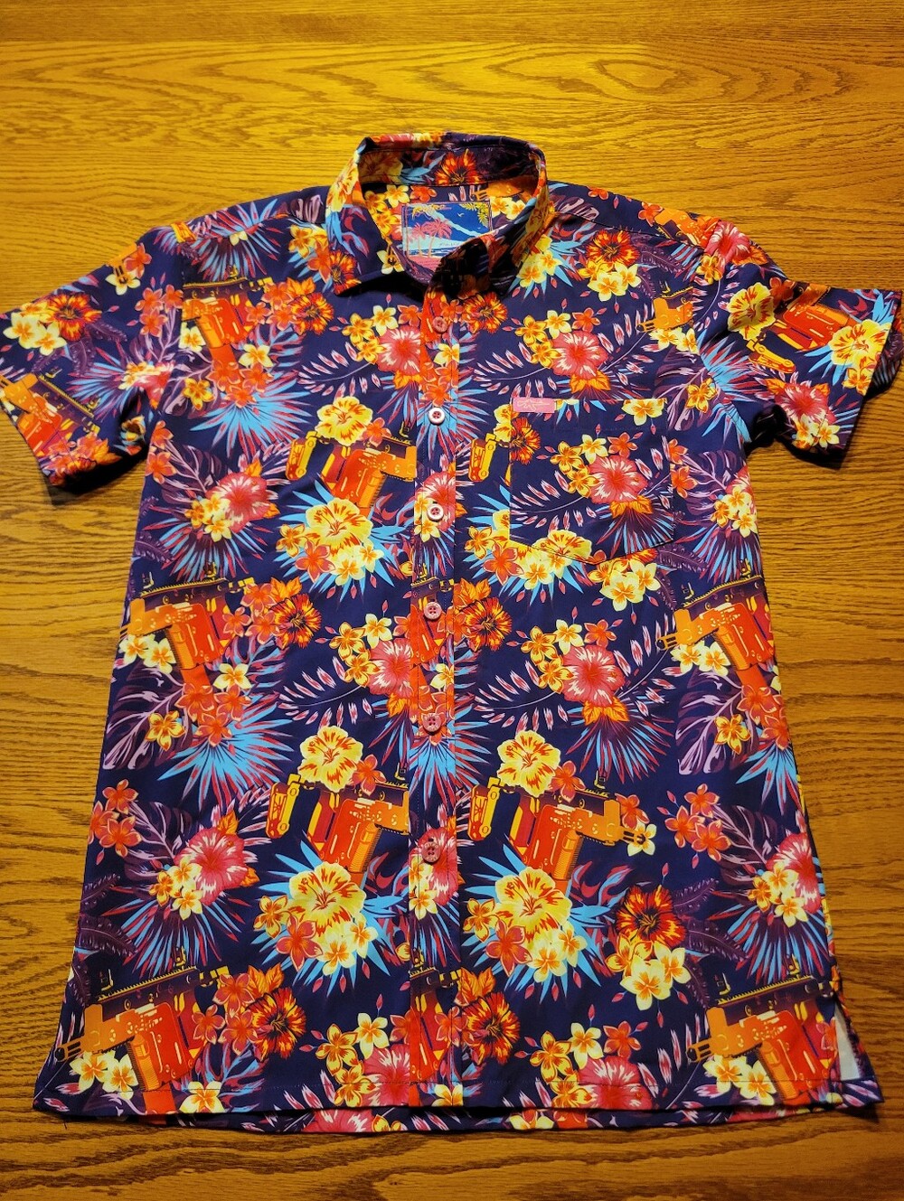 Retro Riffle Shirt,  XS